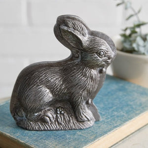 Vintage-Inspired Chocolate Mold Bunny