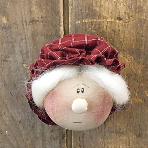 Whimsy Mrs. Claus Ornament