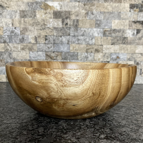 7 1/2" Mimosa Handcrafted Wood Bowl