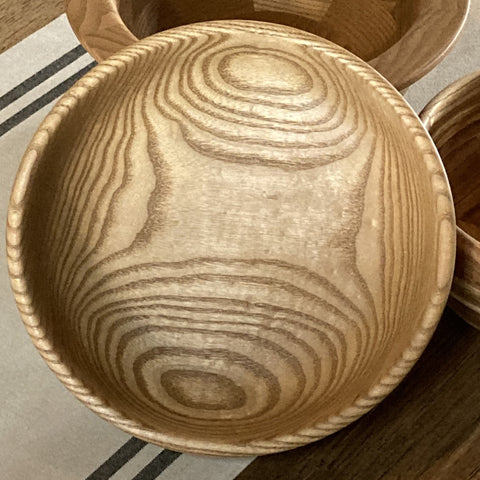9" Sassafras Handcrafted Wood Bowl