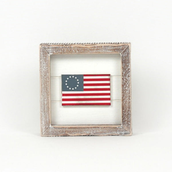 Lemon/Flag Reversible Sign