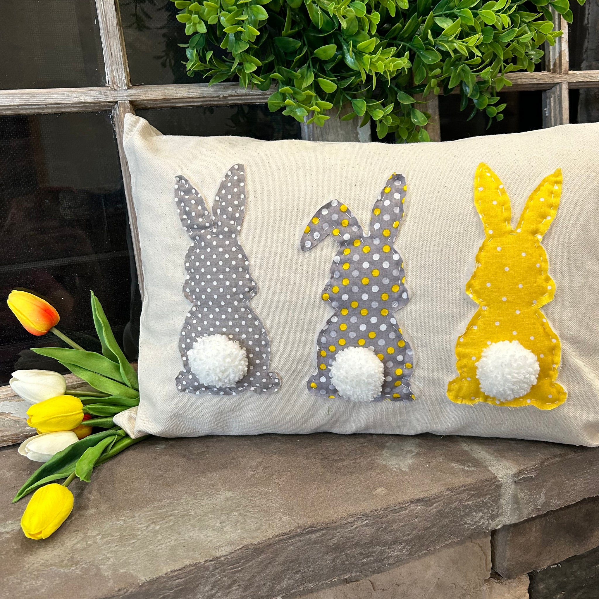 Bunny 12”x18” Pillow Cover
