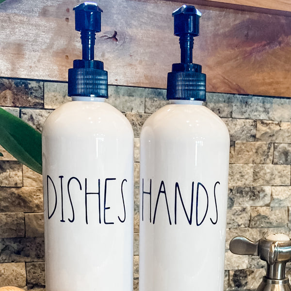 Dishes and Hands Bottle Set