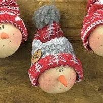 Odis, Olin, Otis, Ollie Snowman Ornaments